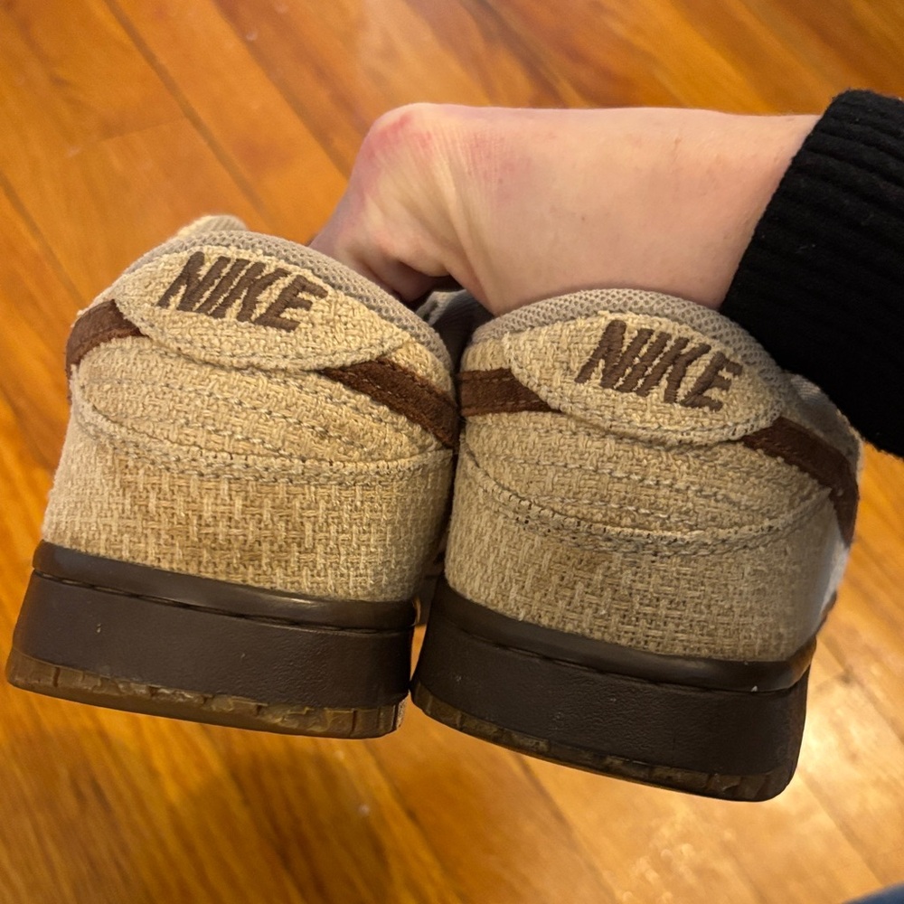 Nike Dunk Low Premium 'Hemp - Net Medium Brown' sneakers - Picture 7 of 7